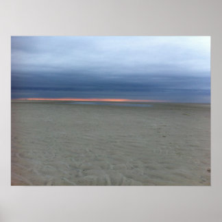 Poster Coucher de soleil sur Cape Cod