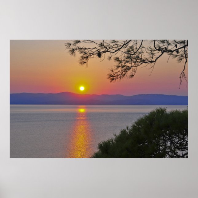 Poster Coucher de soleil sur Kehria 2 (Devant)
