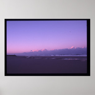 Poster coucher de soleil sur l'océan
