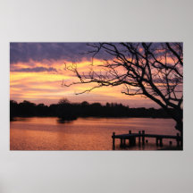 Coucher de soleil sur Riverhills