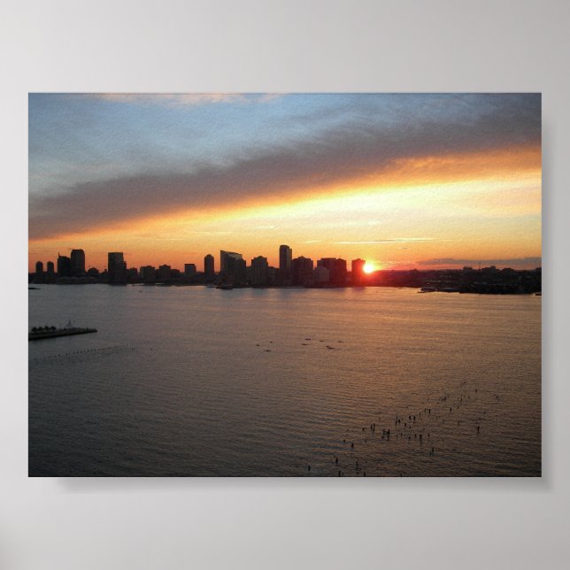 Poster Coucher du soleil (Devant)