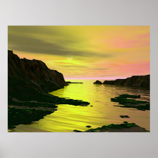 Poster Coucher du soleil