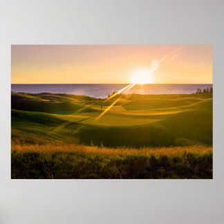 Poster Coucher du soleil