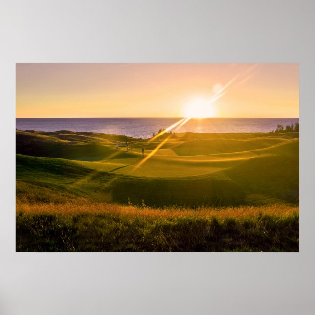 Poster Coucher du soleil (Devant)