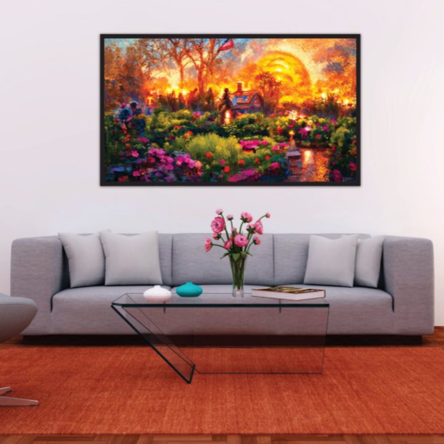 Poster Coucher du soleil (Créateur téléchargé)