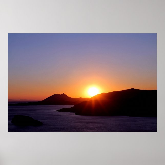 Poster Coucher du soleil (Devant)