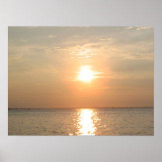Poster Coucher du soleil