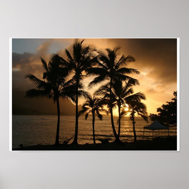 Poster Coucher du soleil (Devant)