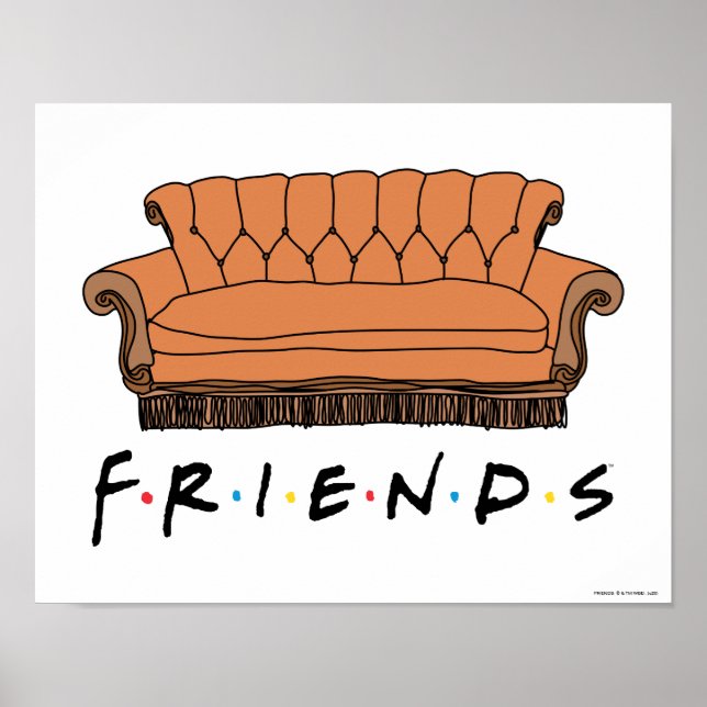 Poster Coucher FRIENDS™ (Devant)