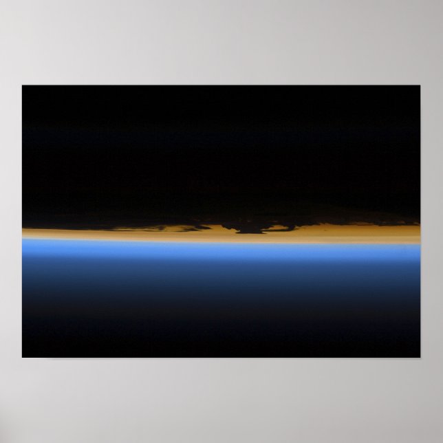 Poster Couches de l'atmosphère terrestre (Devant)