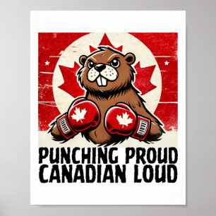 Poster Coudes Haut Canada Taxes canadiennes Beaver B