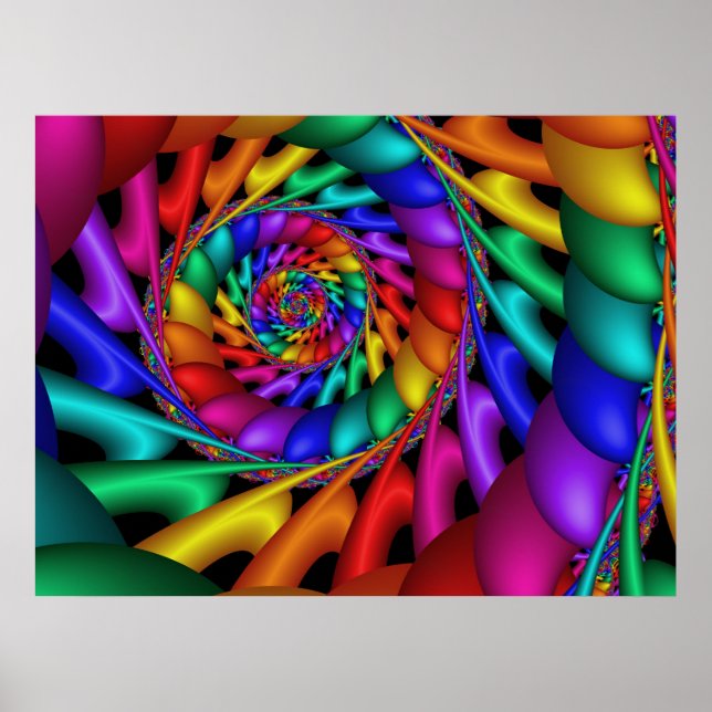 Poster Couleur 11 Art Abstrait (Devant)