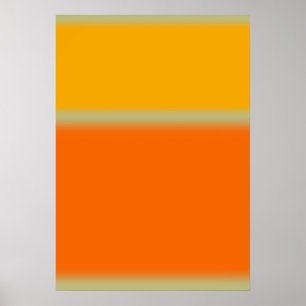 Poster Couleur Abstraite