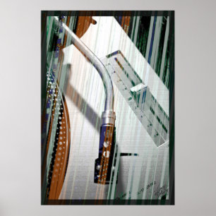 Poster couleur de pluie vinyle_0001