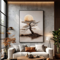 Couleur de soleil de l'arbre