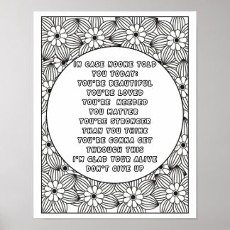 Poster Couleur du monde : teintes vives de la positivité