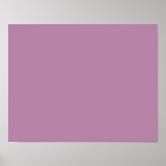 Poster couleur mauve (Devant)