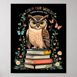 Poster Couleur Notre Programme Mondial de Lecture Été 202