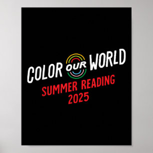 Poster Couleur Notre Programme Mondial de Lecture Été 202