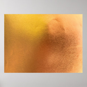 Poster Couleur or ou feuille texture arrière - plan abstr