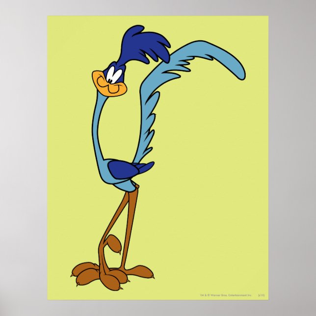 Poster Couleur ROAD RUNNER™ (Devant)