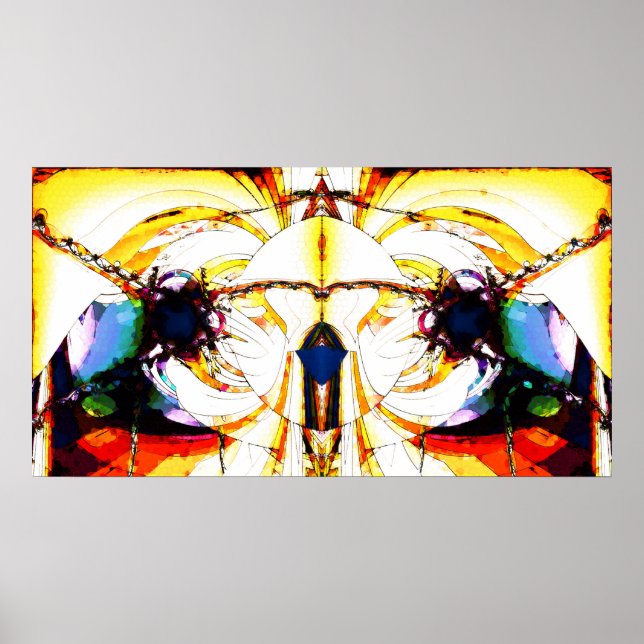 Poster Couleur solaire (Devant)