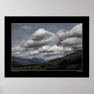Poster Couleurs au-dessus de l'encoche
