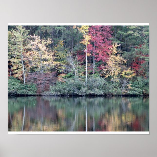 Poster Couleurs d'automne dans le Tennessee (Devant)