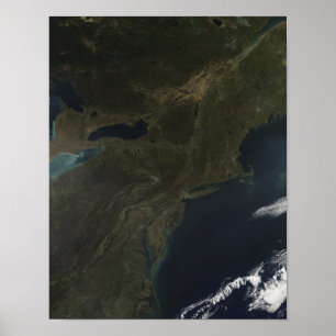 Poster Couleurs d'automne dans l'est des États-Unis