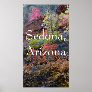 Poster Couleurs d'automne en Sedona
