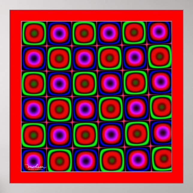 Poster Couleurs de discussion (Devant)