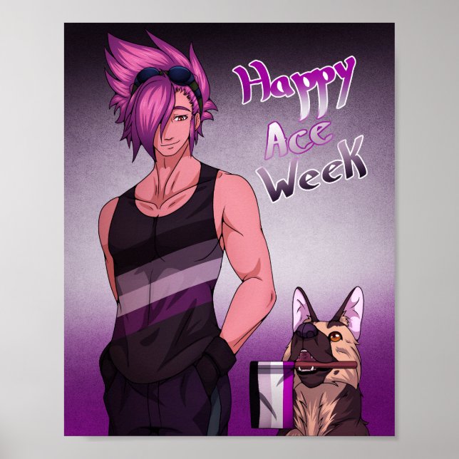 Poster Couleurs de fierté sexuelle (Devant)