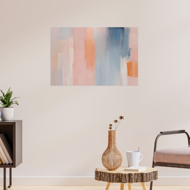 Poster Couleurs de l'aube aérée - Le souffle de l'aube |  (Salon 3)