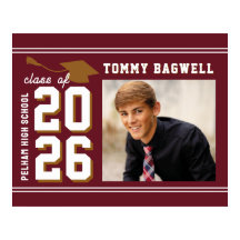 Couleurs de l'école supérieure LETTERMAN MAROON 