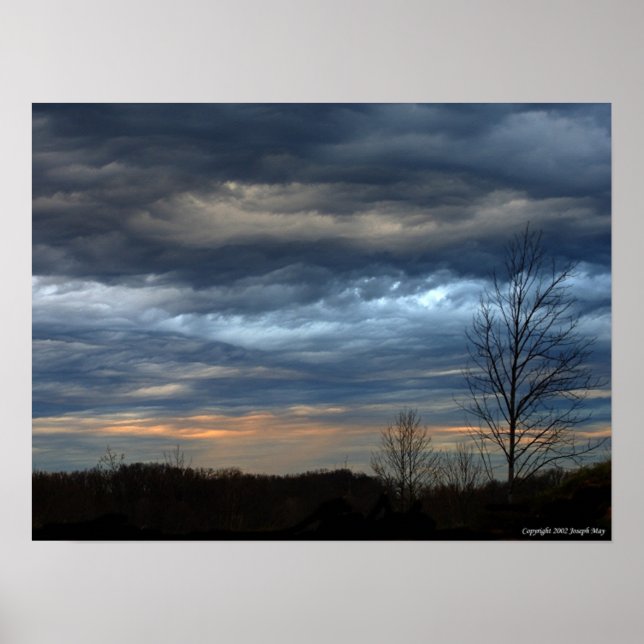 Poster Couleurs du Ciel (Devant)