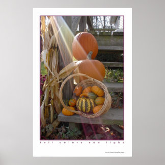 Poster couleurs et lumière