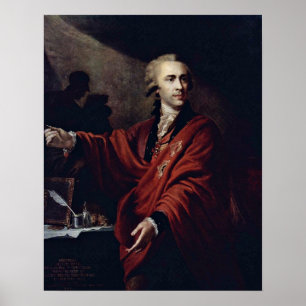 Poster Count Alexei Pushkin by Giovanni Lampi the Elder