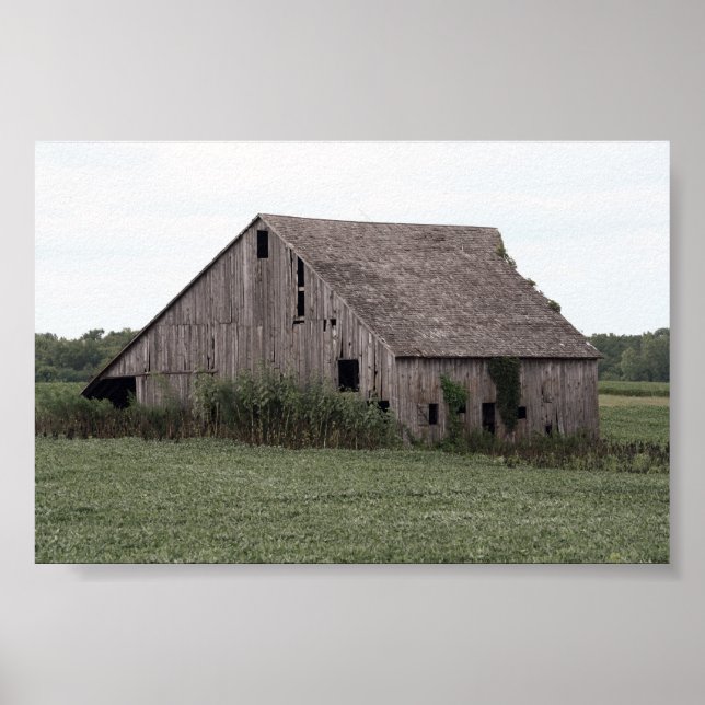 Poster Country Barn (Devant)