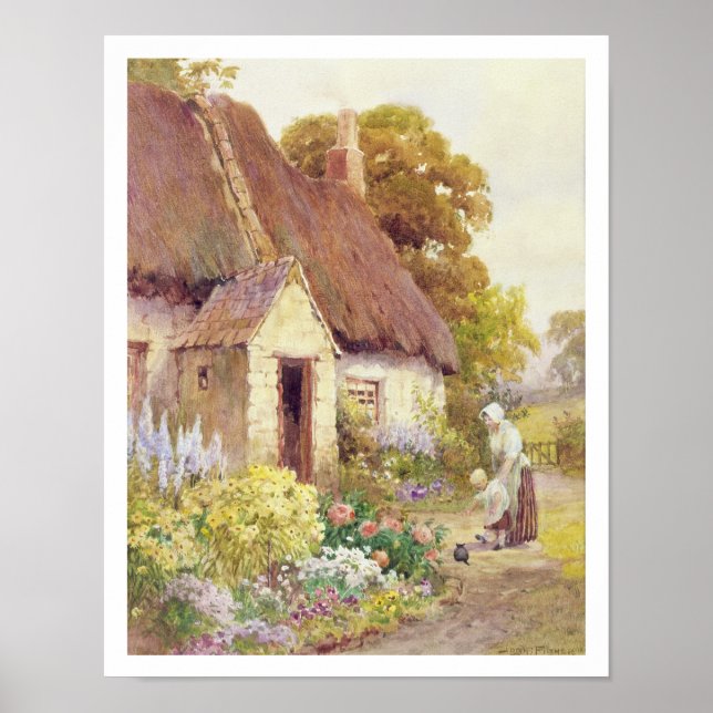 Poster Country cottage (Devant)