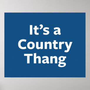 Poster Country Thang