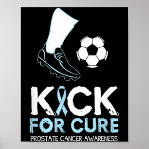 Poster Coup de pied pour le design de ballon de football