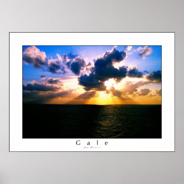 Poster Coup de vent (Devant)