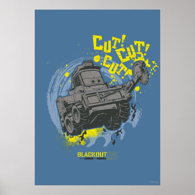 Poster Coupe Blackout ! Coupe ! (Devant)