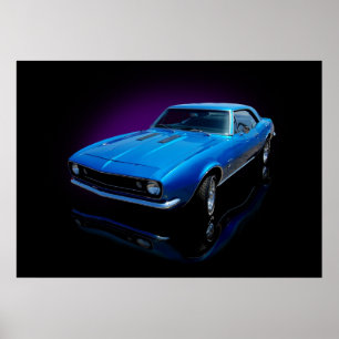 Poster Coupe bleu 1967