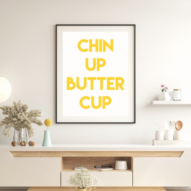 Poster Coupe de beurre | Motivation amusante (Créateur téléchargé)