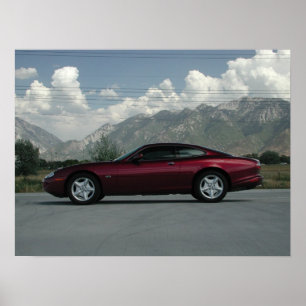 Poster Coupé de Jaguar XK8