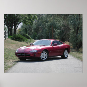 Poster Coupé de Jaguar XK8