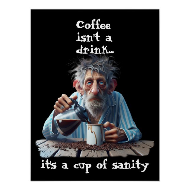 Poster Coupe De Sanity (Devant)