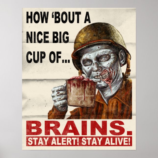 Poster Coupe des cerveaux (Devant)