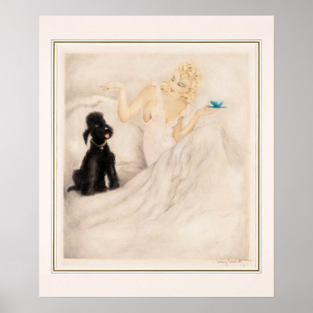 Poster Coupe du matin de Louis Icart (Devant)